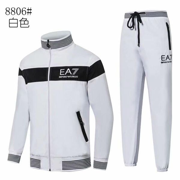 2019 sports jacket men's hooded sweater sweatshirt men's polo jacket pants running clothes sportswear sportswear 018, Gray
2019 sports jacket men's hooded sweater sweatshirt men's polo jacket pants running clothes sportswear sportswear 018, Gray