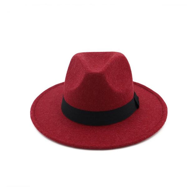 men women wool fedora hat with cloth belt wide brim hat elegant lady, Blue;gray
men women wool fedora hat with cloth belt wide brim hat elegant lady, Blue;gray