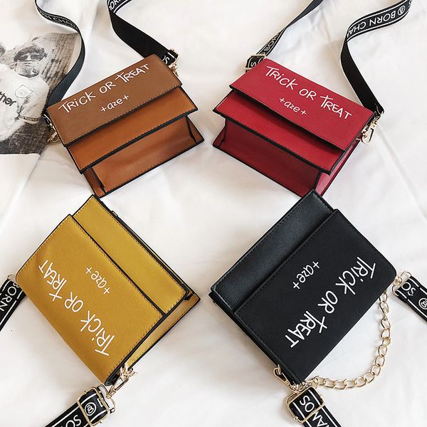 women's bag 2020 new massenger bag fashion korean-style versatile shoulder chain lettered handbags lady's squaretotes 
women's bag 2020 new massenger bag fashion korean-style versatile shoulder chain lettered handbags lady's squaretotes