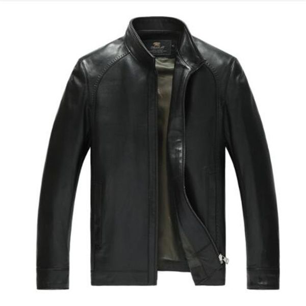 factory men's genuine leather jacket for men real matte goat skin sheepskin fashion brand black male coat plus size 4xl
factory men's genuine leather jacket for men real matte goat skin sheepskin fashion brand black male coat plus size 4xl