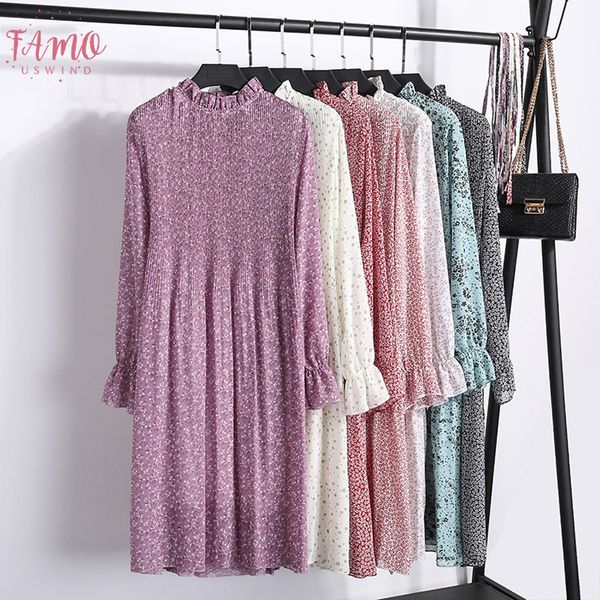 new fashion spring autumn chiffon dresses womens print dress floral dress with belt long sleeve thick dress 19 colors, Black;gray
new fashion spring autumn chiffon dresses womens print dress floral dress with belt long sleeve thick dress 19 colors, Black;gray