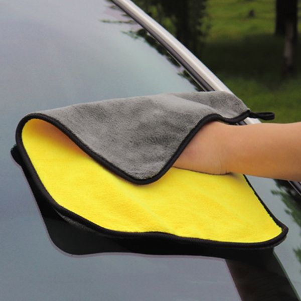 1pc thick plush car wash microfiber towel cleaning reusable super absorbent car care polishing buffing drying detailing cloth
1pc thick plush car wash microfiber towel cleaning reusable super absorbent car care polishing buffing drying detailing cloth