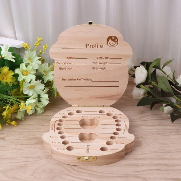 tooth box organizer kids baby save milk teeth wood storage box for boy girl gift
tooth box organizer kids baby save milk teeth wood storage box for boy girl gift