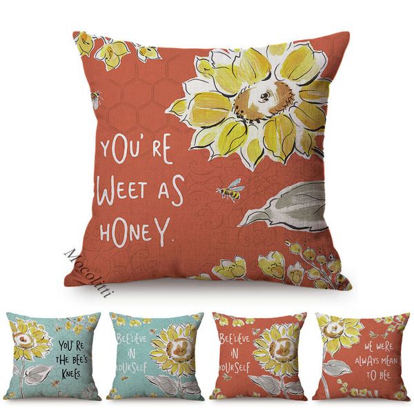 sunflower oil painting style cushion cover letter flower cotton linen sofa decoration pillow case square cushions cover cojines
sunflower oil painting style cushion cover letter flower cotton linen sofa decoration pillow case square cushions cover cojines