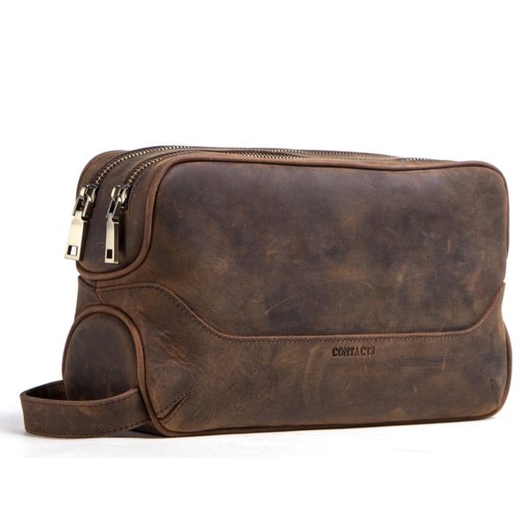 cosmetic bags & cases contact's genuine crazy horse leather bag men vintage toiletry wash make up travel organizer
cosmetic bags & cases contact's genuine crazy horse leather bag men vintage toiletry wash make up travel organizer
