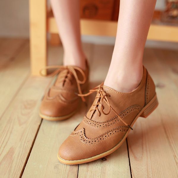 agodor casual classic oxford shoes for women lace up brogues vintage wingtip ladies flats, Black
agodor casual classic oxford shoes for women lace up brogues vintage wingtip ladies flats, Black
