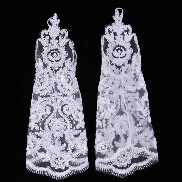 1 pair pearl applique gloves wedding bridal evening party costume white
1 pair pearl applique gloves wedding bridal evening party costume white