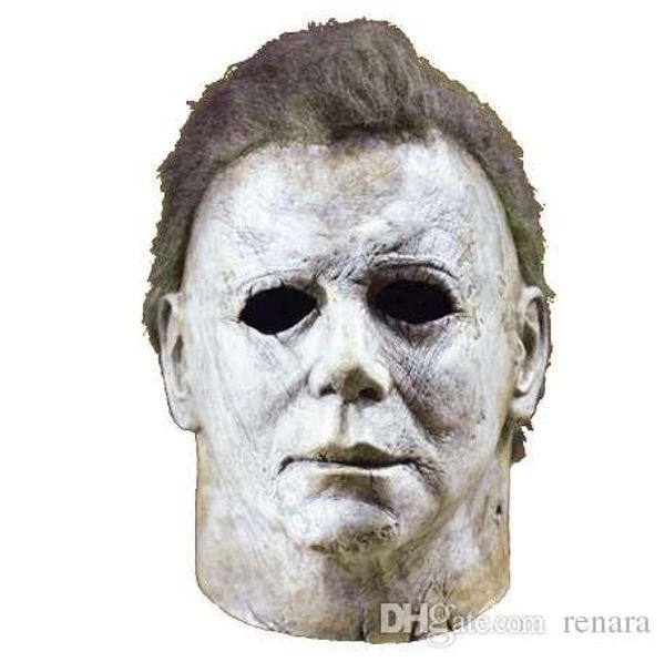 Michael myer ma k halloween 2019 horror movie co play latex full face helmet halloween party cary prop
Michael myer ma k halloween 2019 horror movie co play latex full face helmet halloween party cary prop