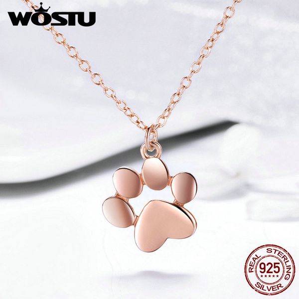 wostu authentic 100% 925 sterling silver rose gold pendant dog footprints necklace for women luxury jewelry birthday gift fin275
wostu authentic 100% 925 sterling silver rose gold pendant dog footprints necklace for women luxury jewelry birthday gift fin275