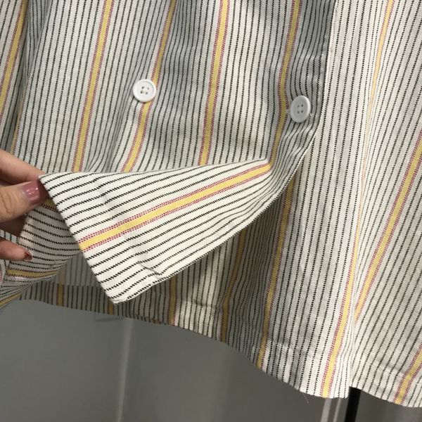 ux36 sense of touch cold good material cotton linen stripes simple versatile suit jacket women's, Black;white
ux36 sense of touch cold good material cotton linen stripes simple versatile suit jacket women's, Black;white