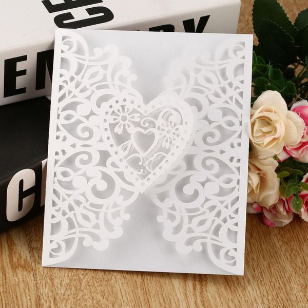 10pcs heart wedding invitation cards laser cut hollow out envelopes seals invitation covers wedding bridal party decoration
10pcs heart wedding invitation cards laser cut hollow out envelopes seals invitation covers wedding bridal party decoration