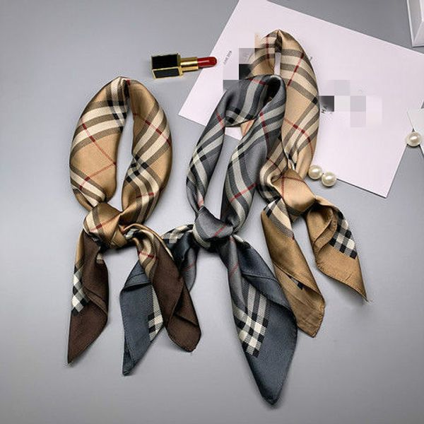 designer scarf by the owner womens scarf small square scarf british style plaid fashion all-match professional stewardess, Blue;gray
designer scarf by the owner womens scarf small square scarf british style plaid fashion all-match professional stewardess, Blue;gray