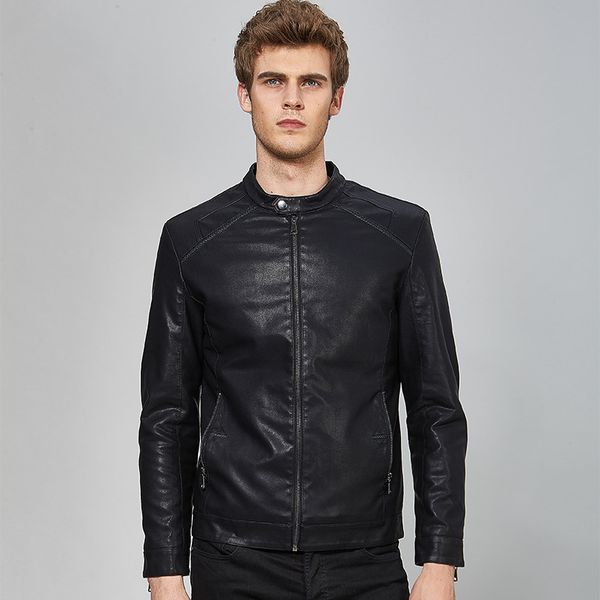 cross-border trade autumn korean version of casual long-sleeved jacket young men slim pu leather men zipper jacket men, Black;brown
cross-border trade autumn korean version of casual long-sleeved jacket young men slim pu leather men zipper jacket men, Black;brown