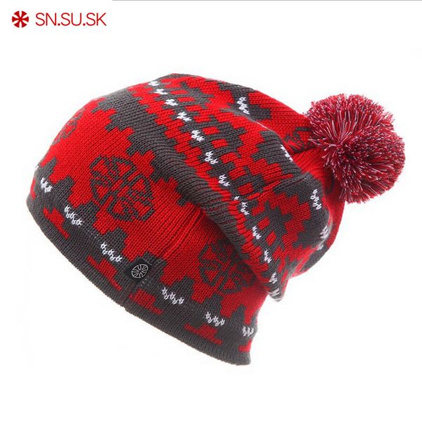 sn.su.sk warm winter knitted knitting ski hats for men and women skullies and beanies cap ing
sn.su.sk warm winter knitted knitting ski hats for men and women skullies and beanies cap ing