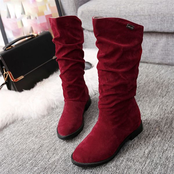 new utumn winter boots women sweet boot stylish flat flock shoes snow boots chaussure femme talon, Black
new utumn winter boots women sweet boot stylish flat flock shoes snow boots chaussure femme talon, Black