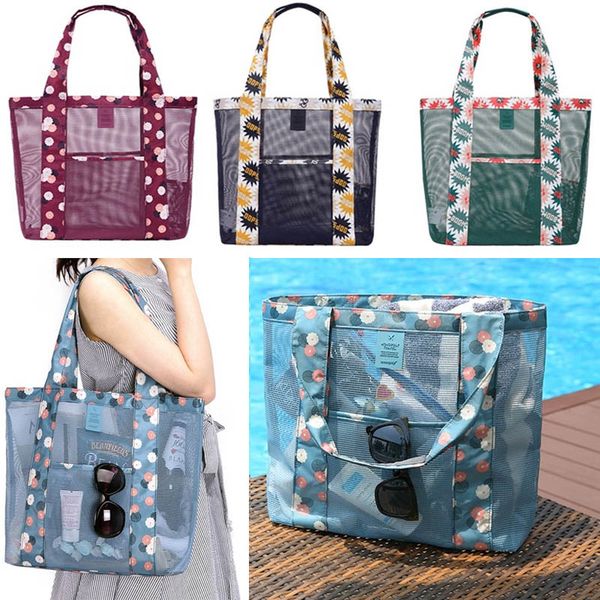 fashion women traving shopping mesh floral beach bags women storage shoulder bag handbag purse grocery organizer xd22063
fashion women traving shopping mesh floral beach bags women storage shoulder bag handbag purse grocery organizer xd22063