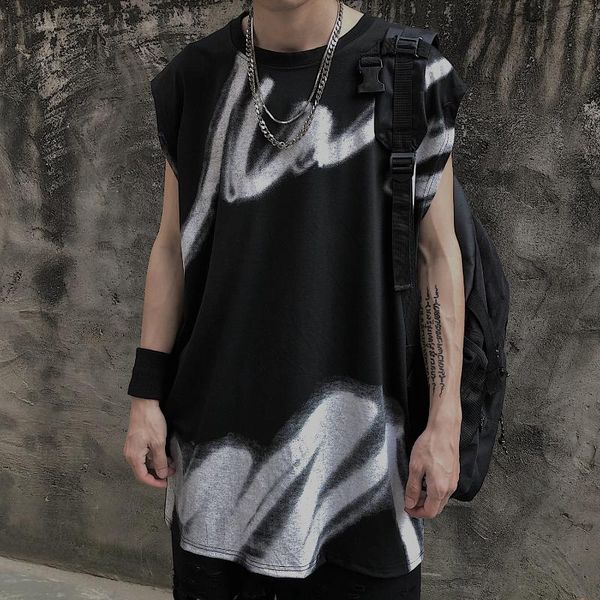 men' tank singlet shirt for men male ulzzang harajuku streetwear vest undershirt tanksummer sleeveless hip hop, White;black
men' tank singlet shirt for men male ulzzang harajuku streetwear vest undershirt tanksummer sleeveless hip hop, White;black