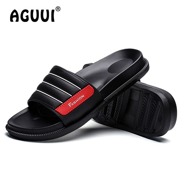 men slippers summer casual beach flat slippers non-slip indoor home pantuflas comfortable slides zapatillas hombre size 40-45, Black
men slippers summer casual beach flat slippers non-slip indoor home pantuflas comfortable slides zapatillas hombre size 40-45, Black
