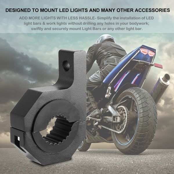 motorcycle auxiliary lamp modified mount bracket kit off-road indicator light holder tube clamp for wrangler 20-35mm
motorcycle auxiliary lamp modified mount bracket kit off-road indicator light holder tube clamp for wrangler 20-35mm