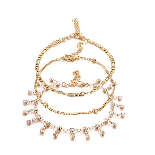 3pcs/set fashion crystal tassel anklet set vintage handmade ankle bracelet for women party summer beach accessories, Red;blue
3pcs/set fashion crystal tassel anklet set vintage handmade ankle bracelet for women party summer beach accessories, Red;blue