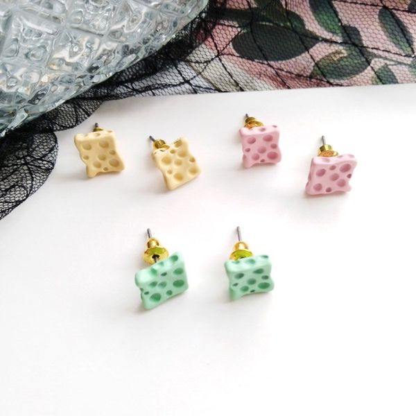 cartoon cheese earrings cute funny sweet women alloy irregular earrings cute/romantic fashion personalized mini ear gift, Golden;silver
cartoon cheese earrings cute funny sweet women alloy irregular earrings cute/romantic fashion personalized mini ear gift, Golden;silver