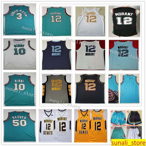 sewed mens ja morant 12 shareef abdur-rahim 3 mike bibby 10 reeves 50 basketball jerseys murray state college shirts, Black;red
sewed mens ja morant 12 shareef abdur-rahim 3 mike bibby 10 reeves 50 basketball jerseys murray state college shirts, Black;red