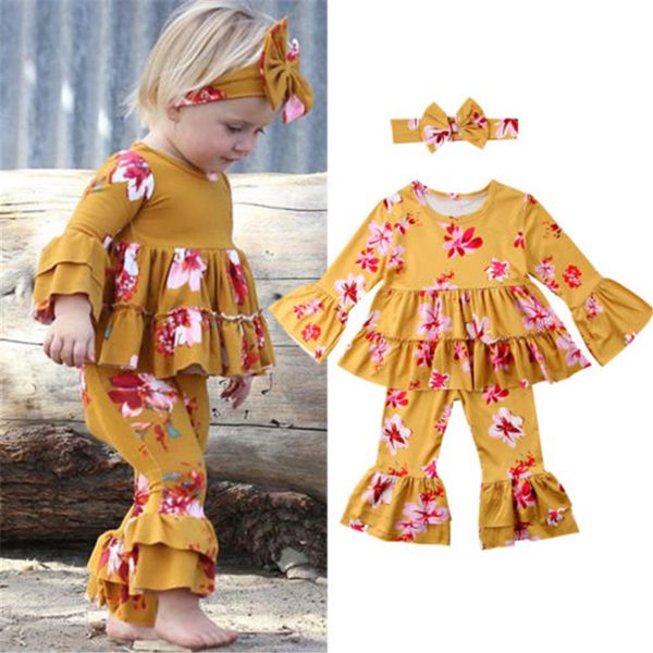 toddler kids baby girls floral ruffle dresses t-shirts wid leg pants+headband outfits set children flower girls clothes
toddler kids baby girls floral ruffle dresses t-shirts wid leg pants+headband outfits set children flower girls clothes