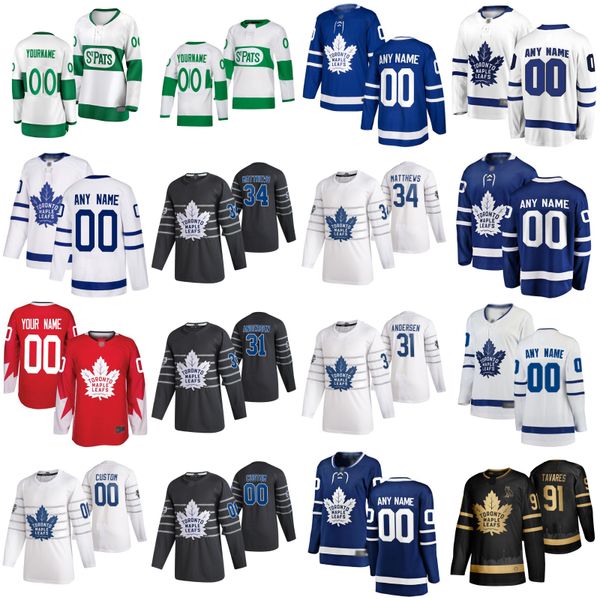 toronto maple leafs 2020 all star jersey john tavares auston matthews william nylander jason spezza frederik andersen rielly kapanen hockey, Black;red
toronto maple leafs 2020 all star jersey john tavares auston matthews william nylander jason spezza frederik andersen rielly kapanen hockey, Black;red