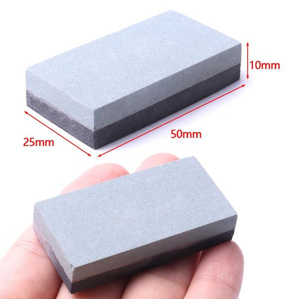 1pcs mini dual-sided whetstone 50*25*10mm silicon carbide 400#, boron carbide 800#,ruby stone 3000# for fine & rough grinding
1pcs mini dual-sided whetstone 50*25*10mm silicon carbide 400#, boron carbide 800#,ruby stone 3000# for fine & rough grinding
