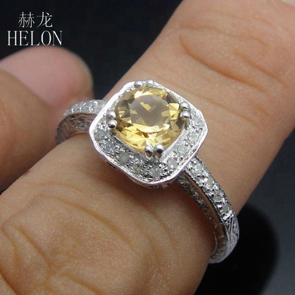 helon 925 sterling silver women jewelry wedding ring 1ct natural citrine real diamonds engagement vintage filigree antique ring, Golden;silver
helon 925 sterling silver women jewelry wedding ring 1ct natural citrine real diamonds engagement vintage filigree antique ring, Golden;silver