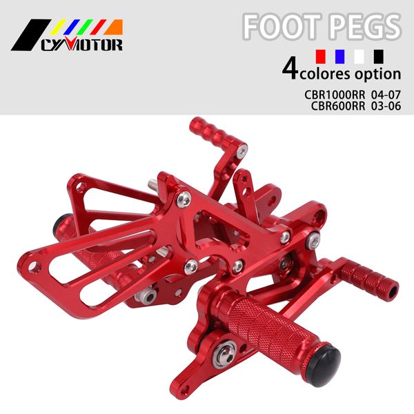 motorcycle cnc adjustable foot pegs footpeg for cbr600rr 2003 2004 2005 2006 cbr1000rr 04 05 06 07 cbr 600rr 1000rr
motorcycle cnc adjustable foot pegs footpeg for cbr600rr 2003 2004 2005 2006 cbr1000rr 04 05 06 07 cbr 600rr 1000rr