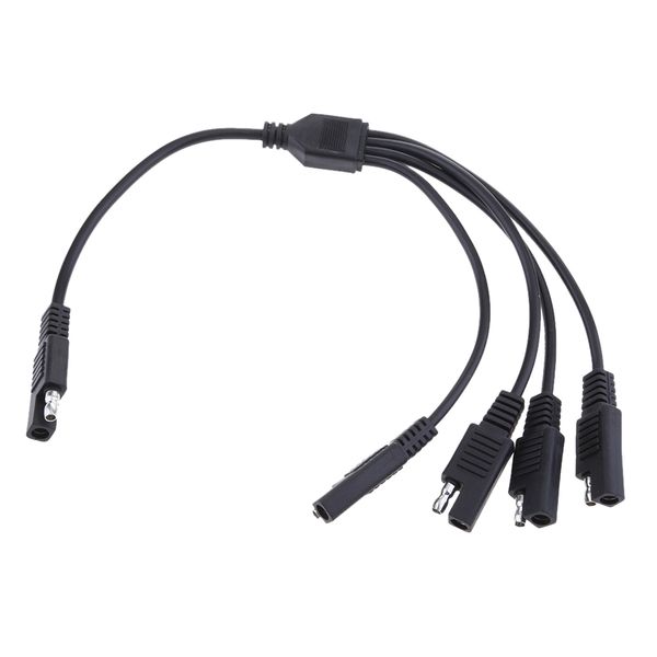 premium 18awg solar battery sae plug 1 to 4 harness diy extension lines connector cable
premium 18awg solar battery sae plug 1 to 4 harness diy extension lines connector cable
