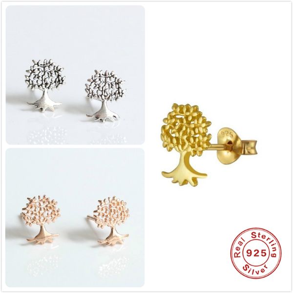 925 sterling silver earrings for women plant life tree earrings girl cartilage ear bone korea female party aretes r5, Golden;silver
925 sterling silver earrings for women plant life tree earrings girl cartilage ear bone korea female party aretes r5, Golden;silver