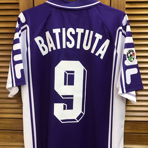 fio 99/00 vintage classic home shirt jersey short sleeves batistuta rugby football custom name number patches sponsor, Black
fio 99/00 vintage classic home shirt jersey short sleeves batistuta rugby football custom name number patches sponsor, Black