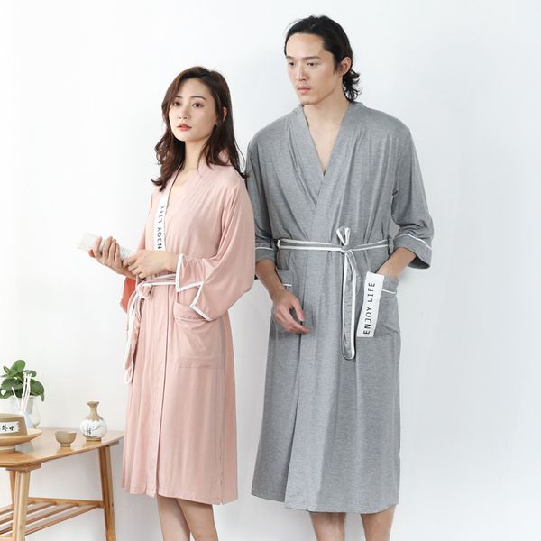 men bathrobe kimono japanese bathrobe bamboo fiber long pajamas bride bathrobes for bridesmaids soft robe sleepwear nightwear, Black;brown
men bathrobe kimono japanese bathrobe bamboo fiber long pajamas bride bathrobes for bridesmaids soft robe sleepwear nightwear, Black;brown