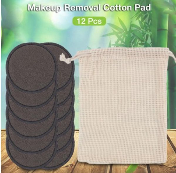 12pcs makeup removal cotton pad reusable bamboo fiber washable rounds pads for face eye beauty make up tool maquiagem portable
12pcs makeup removal cotton pad reusable bamboo fiber washable rounds pads for face eye beauty make up tool maquiagem portable