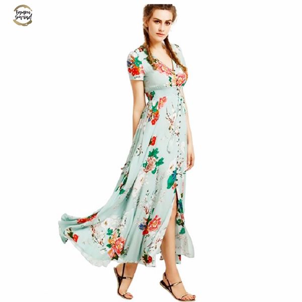 floral long dresses women summer dress maxi sundress button up split print flowy evening party dresses vestidos, Black;gray
floral long dresses women summer dress maxi sundress button up split print flowy evening party dresses vestidos, Black;gray