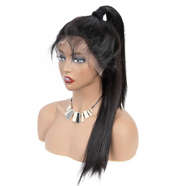 brazilian wig straight lace front wig 13*4 lace front human hair wigs pre-plucked with baby hair jazz star non remy lace wig, Black
brazilian wig straight lace front wig 13*4 lace front human hair wigs pre-plucked with baby hair jazz star non remy lace wig, Black