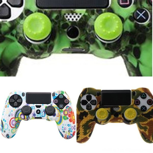 0okok silicone gamepad grip skin cover protector case + 2 caps ps4 for kit controller
0okok silicone gamepad grip skin cover protector case + 2 caps ps4 for kit controller