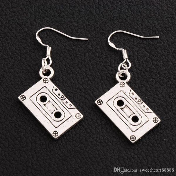 music cassette tape earrings 925 silver fish ear hook 30pairs lot antique silver chandelier e258 44.3x16.28mm
music cassette tape earrings 925 silver fish ear hook 30pairs lot antique silver chandelier e258 44.3x16.28mm