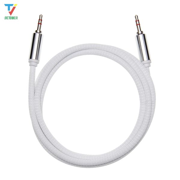 3.5mm auxiliary aux extension audio cable unbroken metal fabric braiede male stereo cord 1.5m for samsung speaker tablet pc
3.5mm auxiliary aux extension audio cable unbroken metal fabric braiede male stereo cord 1.5m for samsung speaker tablet pc