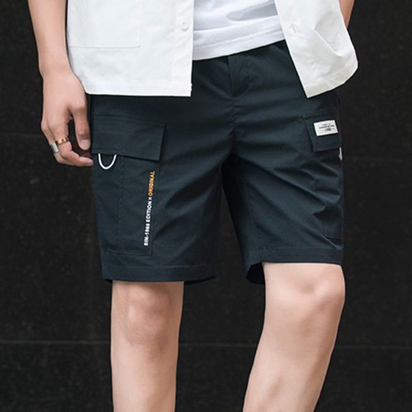 summer men's shorts 2019 new fashion street overalls breathable comfortable pants, White;black
summer men's shorts 2019 new fashion street overalls breathable comfortable pants, White;black