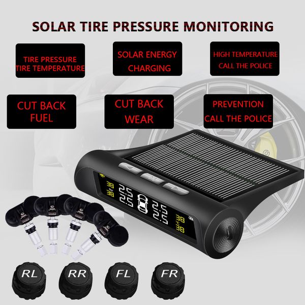 car tpms tyre pressure monitoring system solar powered digital lcd display auto security bx
car tpms tyre pressure monitoring system solar powered digital lcd display auto security bx