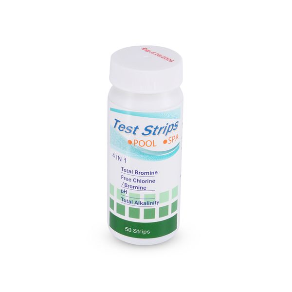 50pcs 4 in 1 swimming pool spa test strips chlorine ph bromine total alkalinity water test tool ncm99
50pcs 4 in 1 swimming pool spa test strips chlorine ph bromine total alkalinity water test tool ncm99