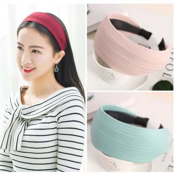 fashion popular solid color wide hairband headband women girls hair head hoop bands accessories for female headwear headdress
fashion popular solid color wide hairband headband women girls hair head hoop bands accessories for female headwear headdress