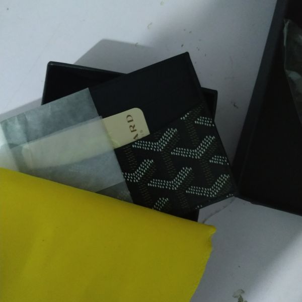 2020 male goya y dot designer classic luxury famous men women gy credit card holder coated canvas with real leather pocket mini wallet bag, Brown;gray
2020 male goya y dot designer classic luxury famous men women gy credit card holder coated canvas with real leather pocket mini wallet bag, Brown;gray