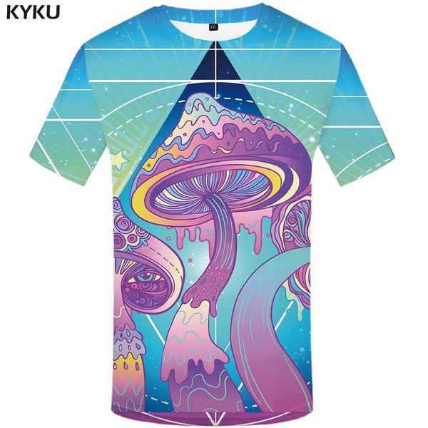 kyku brand mushroom t shirt men colorful printed tshirt harajuku cool sea funny t shirts anime clothes hip hop streetwear, White;black
kyku brand mushroom t shirt men colorful printed tshirt harajuku cool sea funny t shirts anime clothes hip hop streetwear, White;black