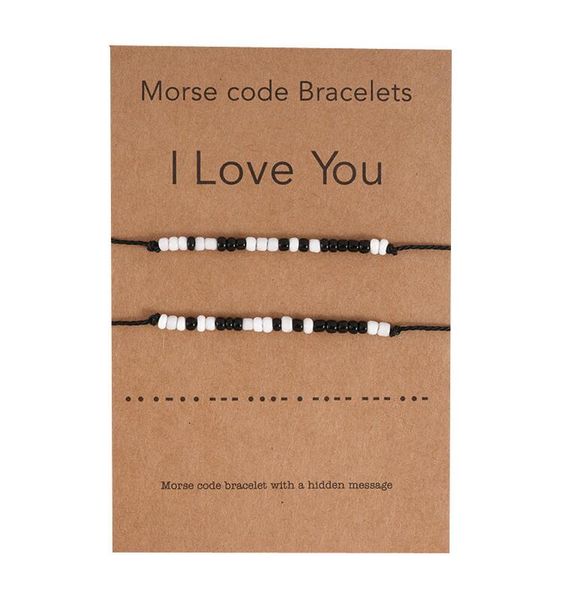 i love you morse code bracelet couples matching bracelets for him and her boyfriend and girlfriend mother daughter, Black
i love you morse code bracelet couples matching bracelets for him and her boyfriend and girlfriend mother daughter, Black