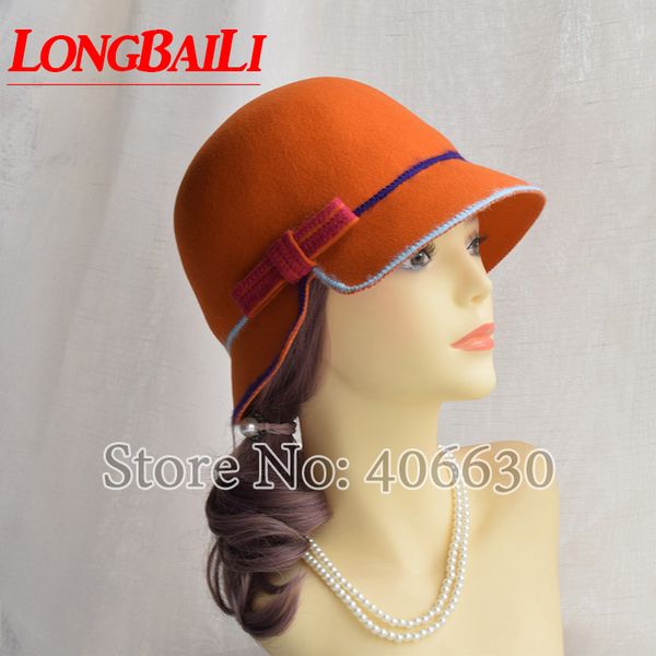 longbaili женщины мода оранжевый шерсть войлок fedora шляпы chapeu feminino женский свободная перевозка груза pwsx027, Blue;gray
longbaili женщины мода оранжевый шерсть войлок fedora шляпы chapeu feminino женский свободная перевозка груза pwsx027, Blue;gray
