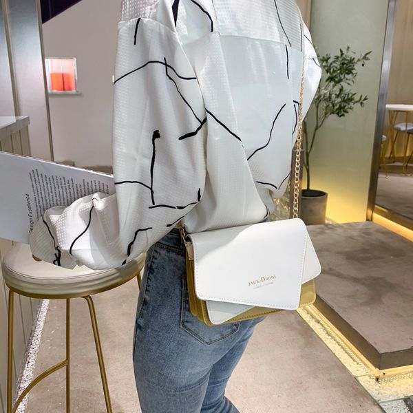 women patchwork chain bag fashion color matching wild out single shoulder bag exquisite girls original elegant messenger #t
women patchwork chain bag fashion color matching wild out single shoulder bag exquisite girls original elegant messenger #t